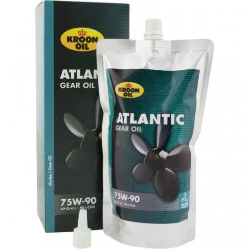 Трансмісійна олива ATLANT GEAR OIL 75W-90 500мл 33523