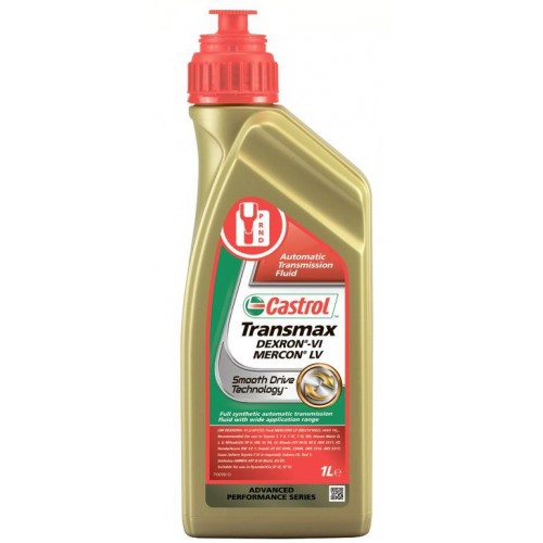 Трансмісійна олива Castrol Transmax ATF DEXRON VI MERCON LV MULTIVEHICLE 1л. 15D73A