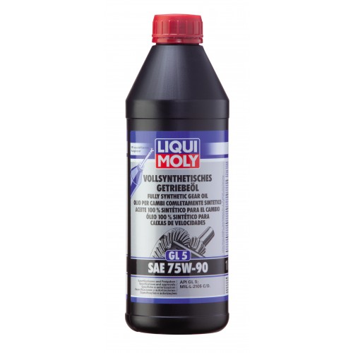 Трансмісійна олива Liqui Moly Vollsynthetisches Getriebeoil GL5 75W-90 1л. 1414