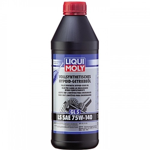 Трансмісійна олива Liqui Moly Vollsynthetisches Hypoid-Getriebeoil GL5 LS 75W-140 1л. 4421