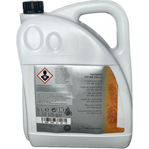 Трансмісійна олива MB 236.20 ATF 5л. A001989460312