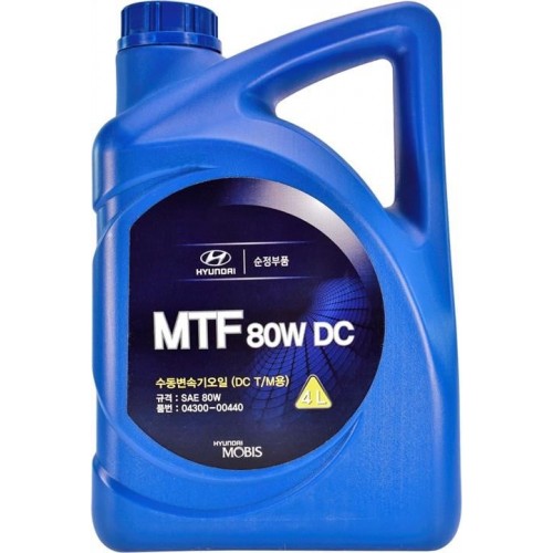 Трансмісійна олива MOBIS (Hyundai, Kia) MTF 80W DC 4л. 0430000440