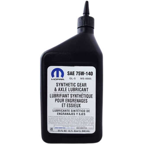 Трансмісійна олива Mopar Gear Oil 75W-140 GL-5 1л. 68218657AB