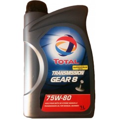 Трансмісійна олива Total Transmission Gear 8/BV 75W-80 1л.