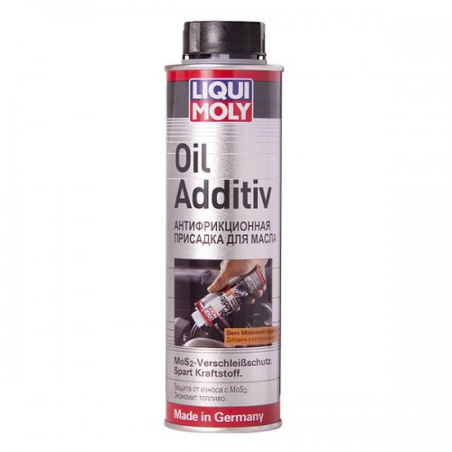 Присадка в моторну оливу LIQUI MOLY Oil Additiv антифрикційна з дисульфідом молібдену 300 мл (2500) 230133