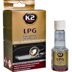 Присадка до бензину для двигунів на газу K2 LPG 50 мл (T317)