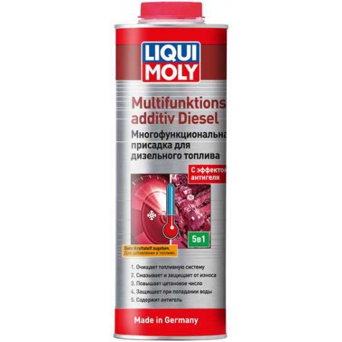 Присадка до дизельного палива LIQUI MOLY Multifunktionsadditiv Diesel багатофункціональна 1л. (39025) 230161