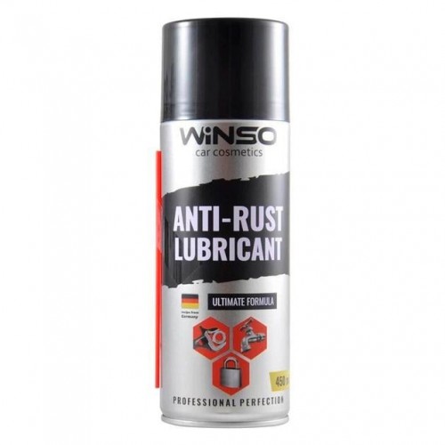 Змазка проникаюча, рідкий ключ 450ml. WINSO ANTI-RUST LUBRICANT 820220 820220