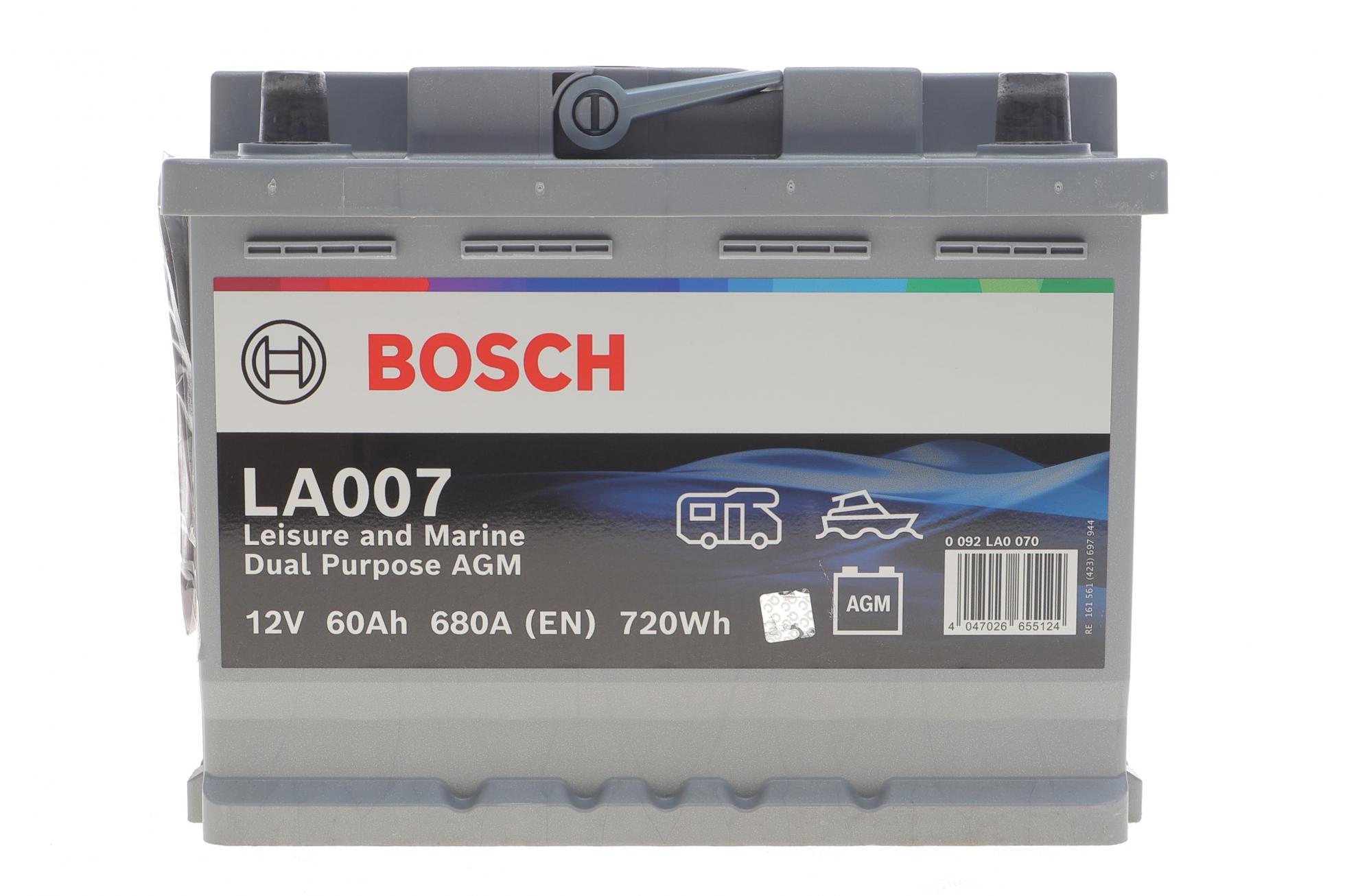 Акумулятор BOSCH S4 12В/60/680/17,35кг ( 0 092 LA0 070)