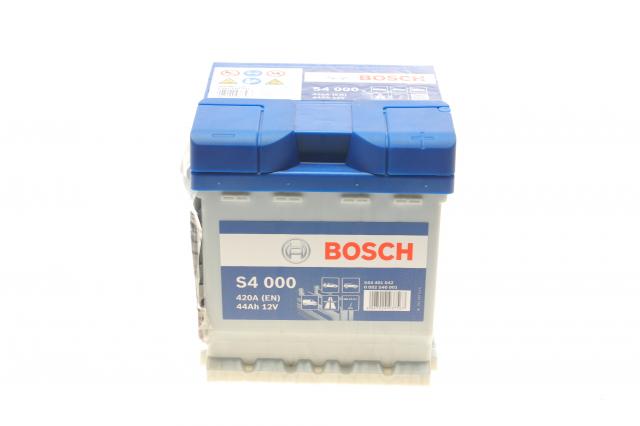 Акумулятор BOSCH S4 12В/44Аг/420А/10,64кг ( 0 092 S40 001)