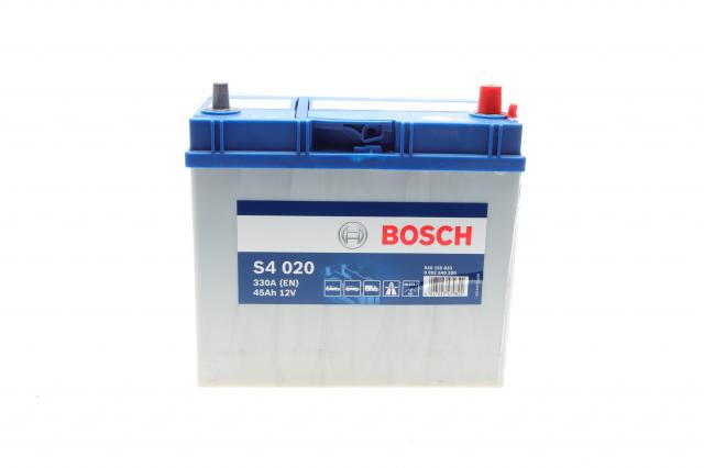 Акумулятор BOSCH S4 12В/45Аг/330А/11,43кг ( 0 092 S40 210)