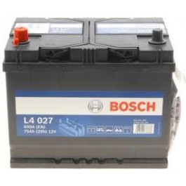 Акумулятор BOSCH S4 12В/75Аг/600А/18,1кг ( 0 092 L40 270)