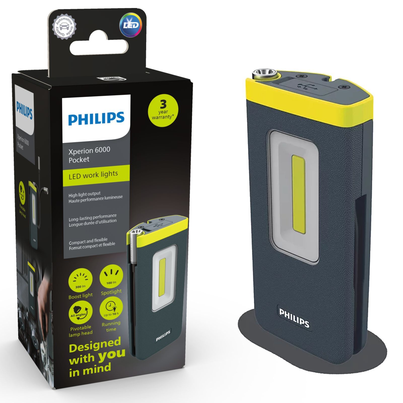 Ліхтар Philips Xperion 6000 LED WSL Pocket X60POCK X1