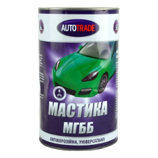 Мастика бітумно-бутилкаучукова для захисту від корозії та гідроізоляція Autotrade чорна 4,5 кг