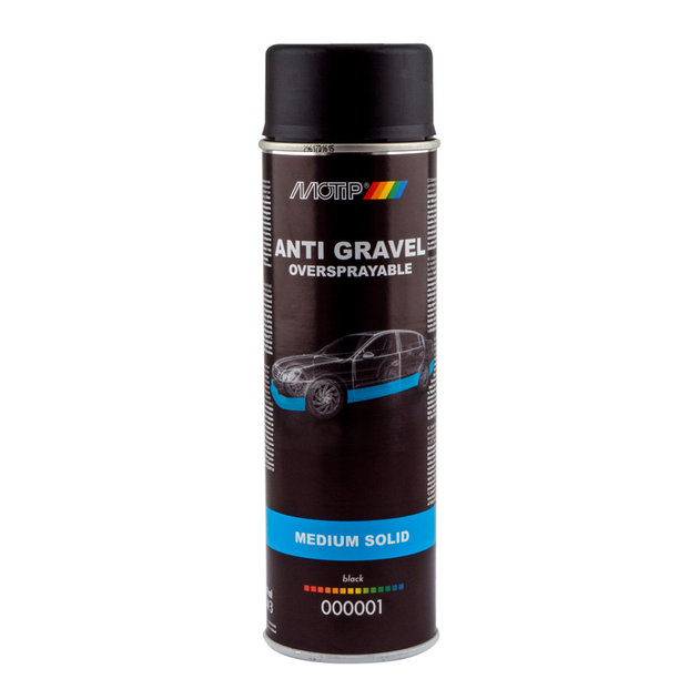 Антигравій MOTIP Anti Gravel чорний аерозоль 500 мл (000001)