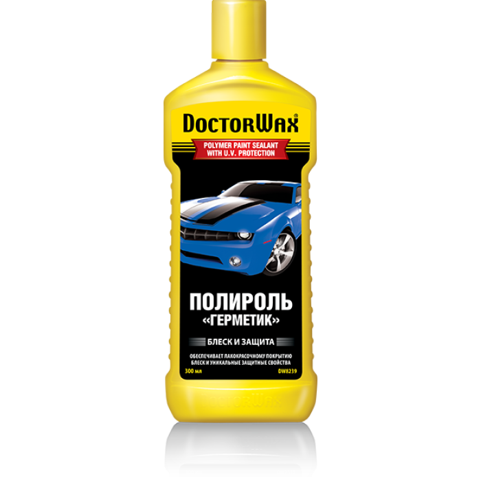 Поліроль-герметик від ультрафіолету Doctor Wax 300 мл (DW8239) (SPF100)