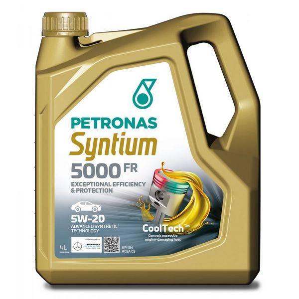 Моторна олива PETRONAS моторна олива Syntium 5000 FR 5W-20 SN 5л