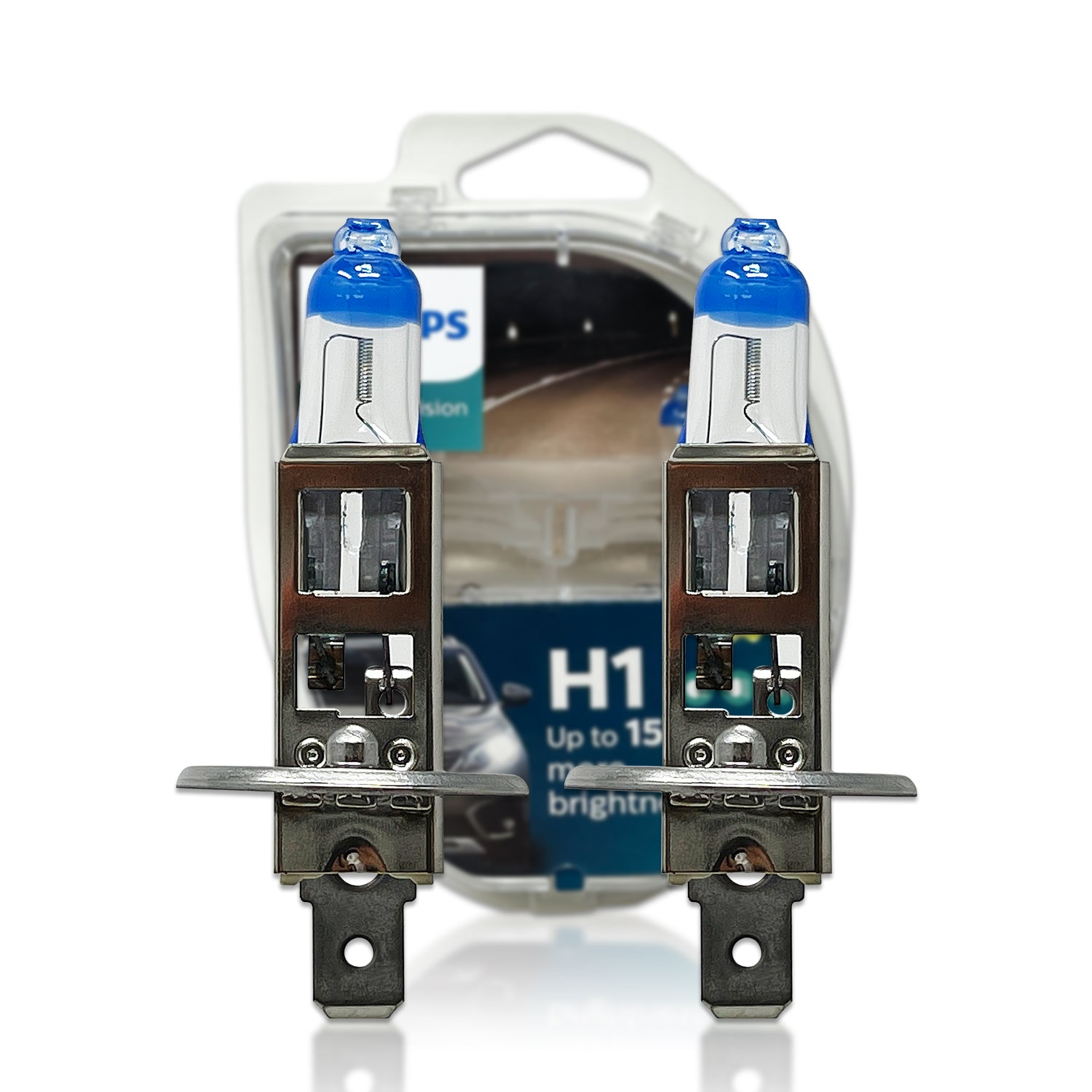 Автолампа Philips H1 12258XVPS2 X-tremeVision Pro150 +150% 12V 55W (P14,5s) S2 (блістер)