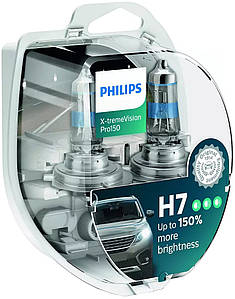 Автолампа Philips H7 12972XVPS2 X-tremeVision Pro150 +150% 12V 55W (PХ26d) S2 (блістер)