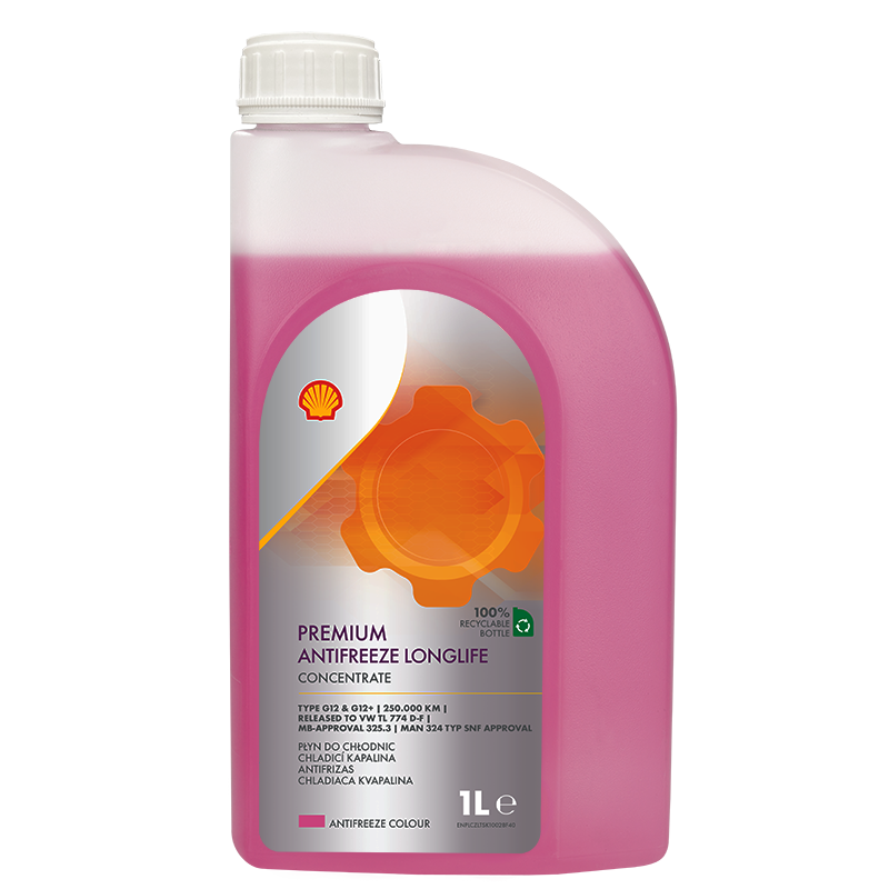 Антифриз Shell Premium Antifreeze Longlife 774 D-F (G12+) concentrate 1л.