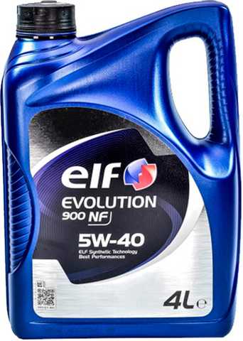 Моторна олива ELF Evolution 900 NF 5W-40, 4л.