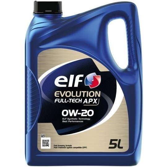 Моторна олива Elf Evolution Full-Tech APX 0W-20 5л.
