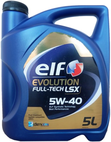 Моторна олива Elf Evolution Full-Tech LSX 5W-40 5л.