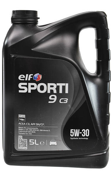 Моторна олива Elf Sporti 9 C3 5W-30 5л.