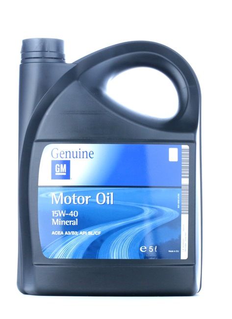 Моторна олива GM Motor Oil 15W-40 5л.