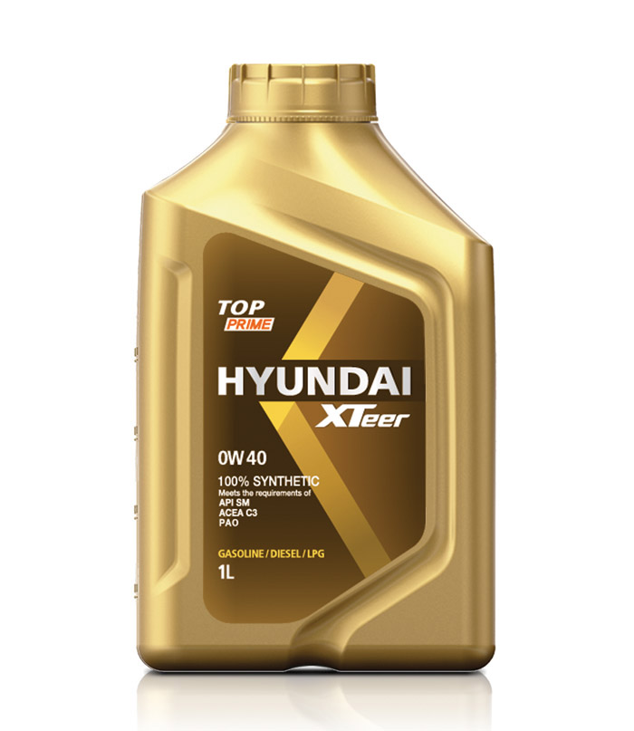 Моторна олива HYUNDAI Xteer TOP Prime 0W-40 1л.