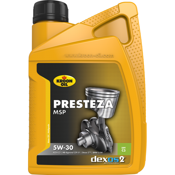 Моторна олива Kroon Oil Presteza MSP 5W-30 5л.