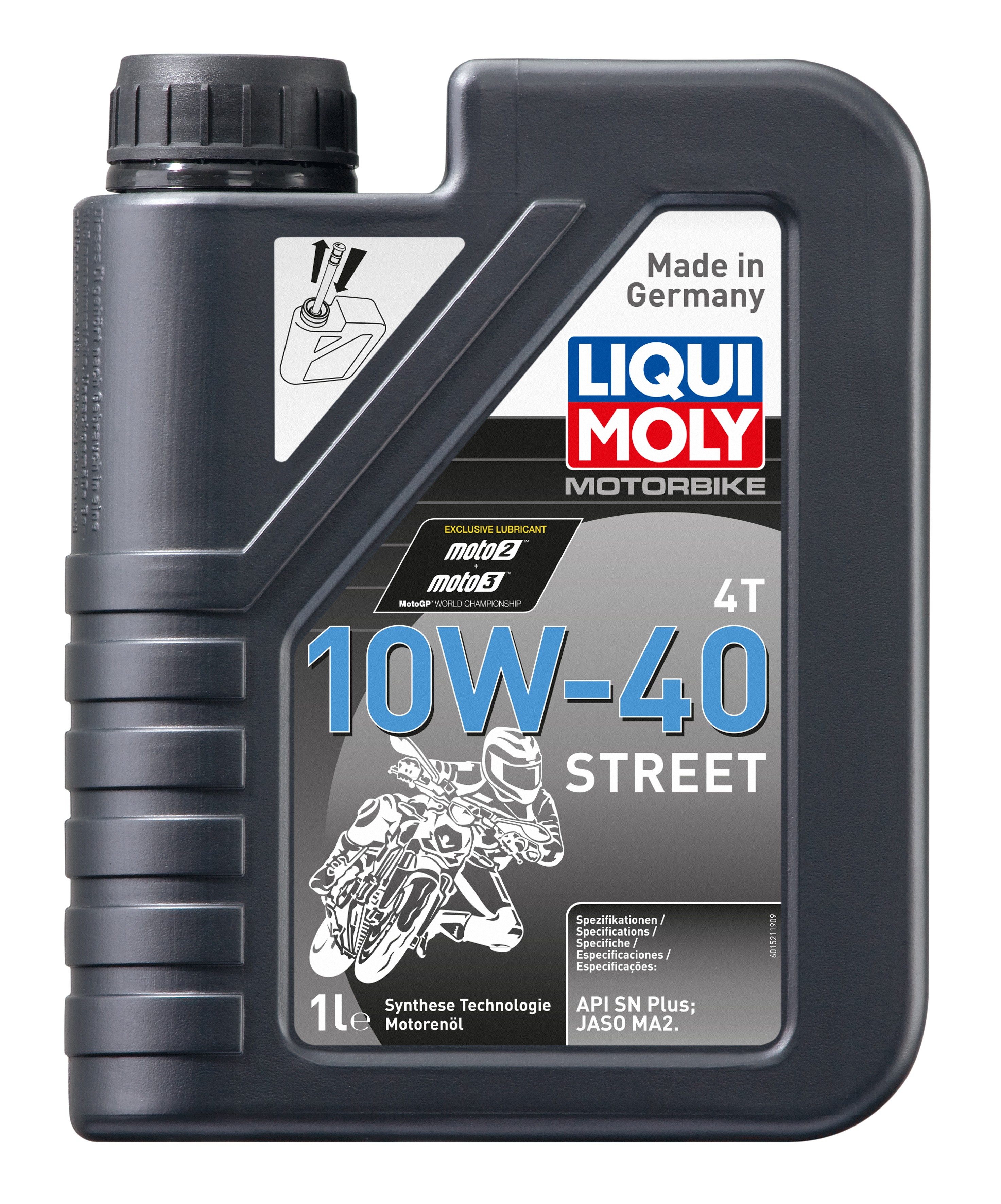 Моторна олива Liqui Moly Motorbike 4T Street 10W-40 1л.