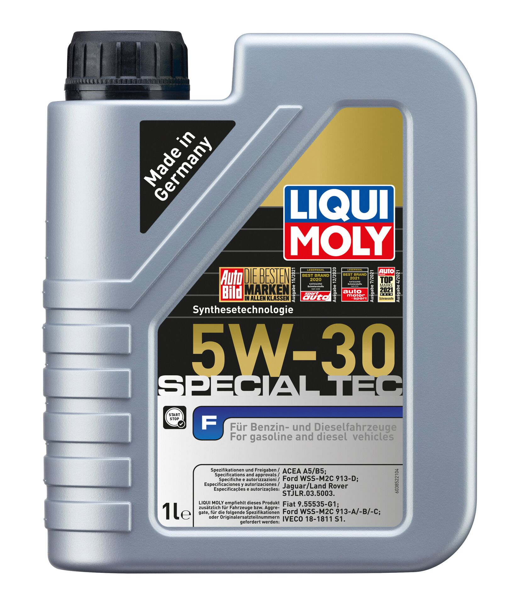 Моторна олива Liqui Moly Special Tec F 5W-30 1л.