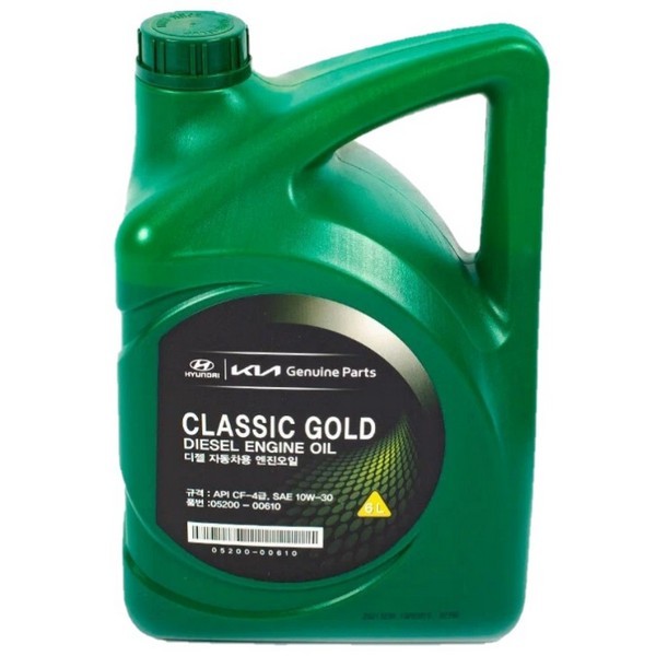 Моторна олива Mobis Classic Gold Diesel 10W-30 6л.