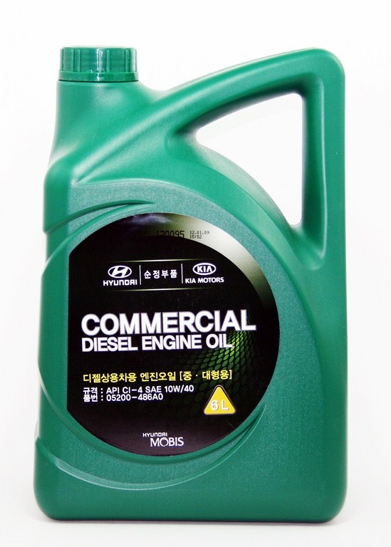 Моторна олива Mobis Commercial Diesel 10W-40 6л.