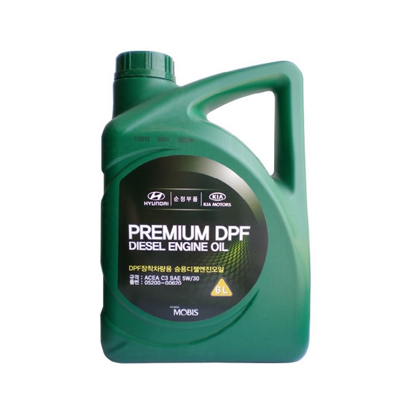 Моторна олива Mobis Premium DPF Diesel 5W-30 6л.