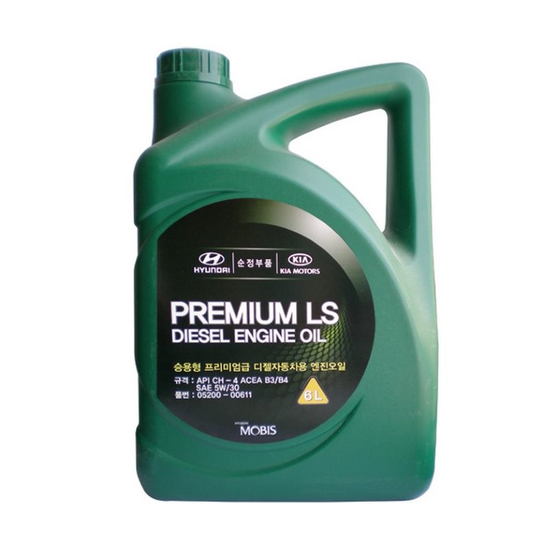 Моторна олива Mobis Premium LS Diesel 5W-30 6л.