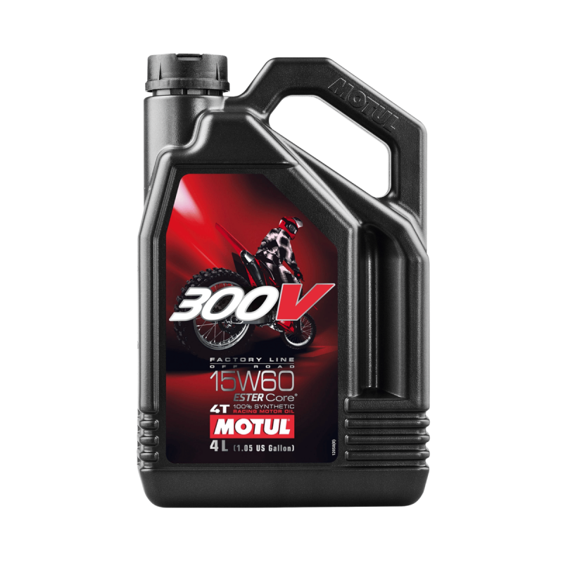 Моторна олива Motul 300V 4T Factory Line Off Road 15W-60 4л.