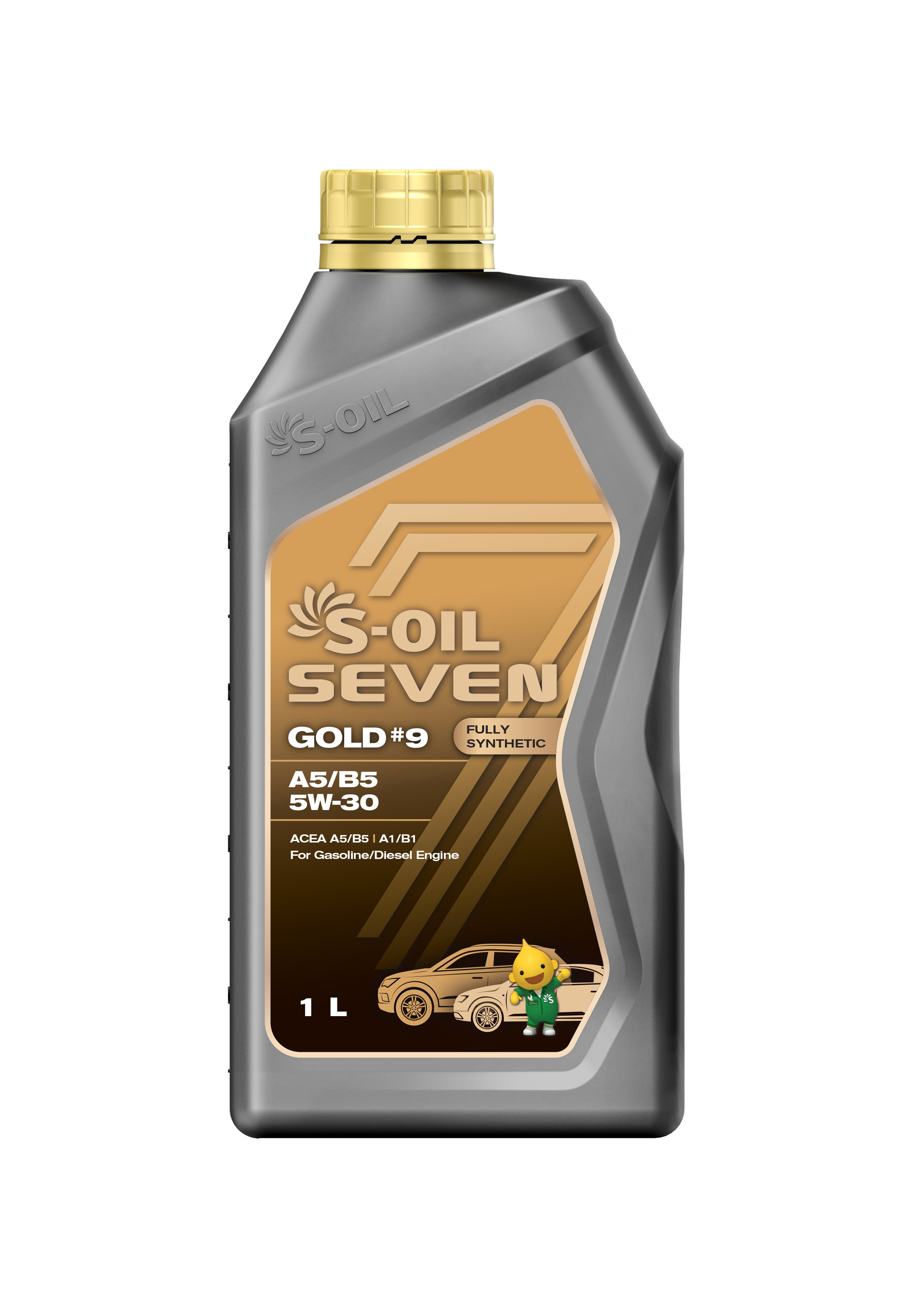 Моторна олива S-OIL 7 GOLD #9 A5/B5 5W-30 1л.