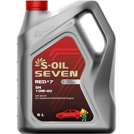 Моторна олива S-OIL 7 RED #7 SN 10W-30 5L