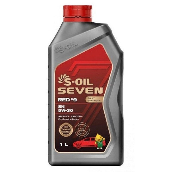 Моторна олива S-OIL 7 RED #9 SN 5W-30 1л.