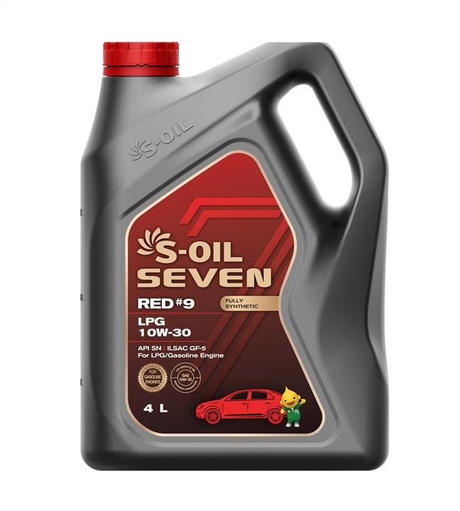 Моторна олива S-OIL SEVEN RED #9 LPG 10W-30 4л.