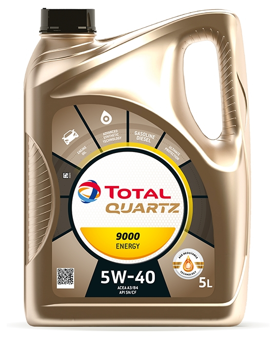 Моторна олива Total Quartz 9000 Energy 5W-40 5л.