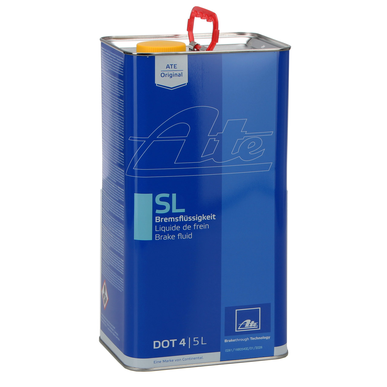 Гальмівна рідина ATE Brake Fluid DOT-4 5л.