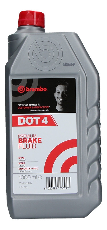 Гальмівна рідина Brembo DOT-4 250мл.