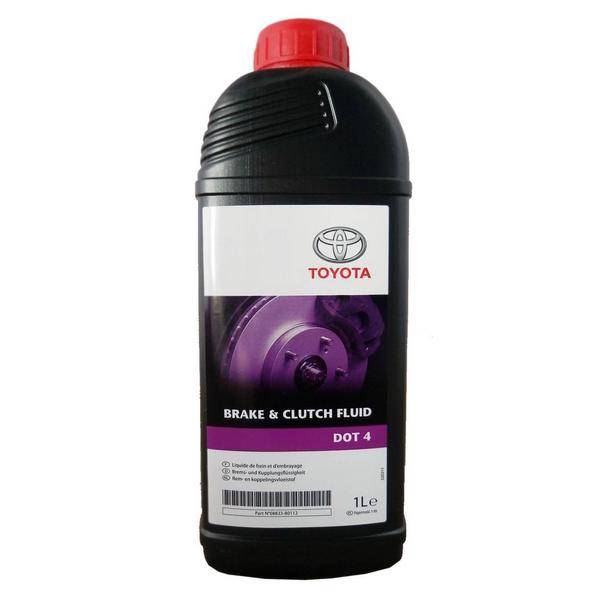 Гальмівна рідина Toyota Brake Fluid DOT-4 1л.