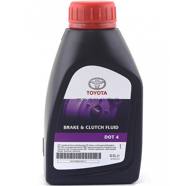 Гальмівна рідина Toyota Brake Fluid DOT-4 500мл.