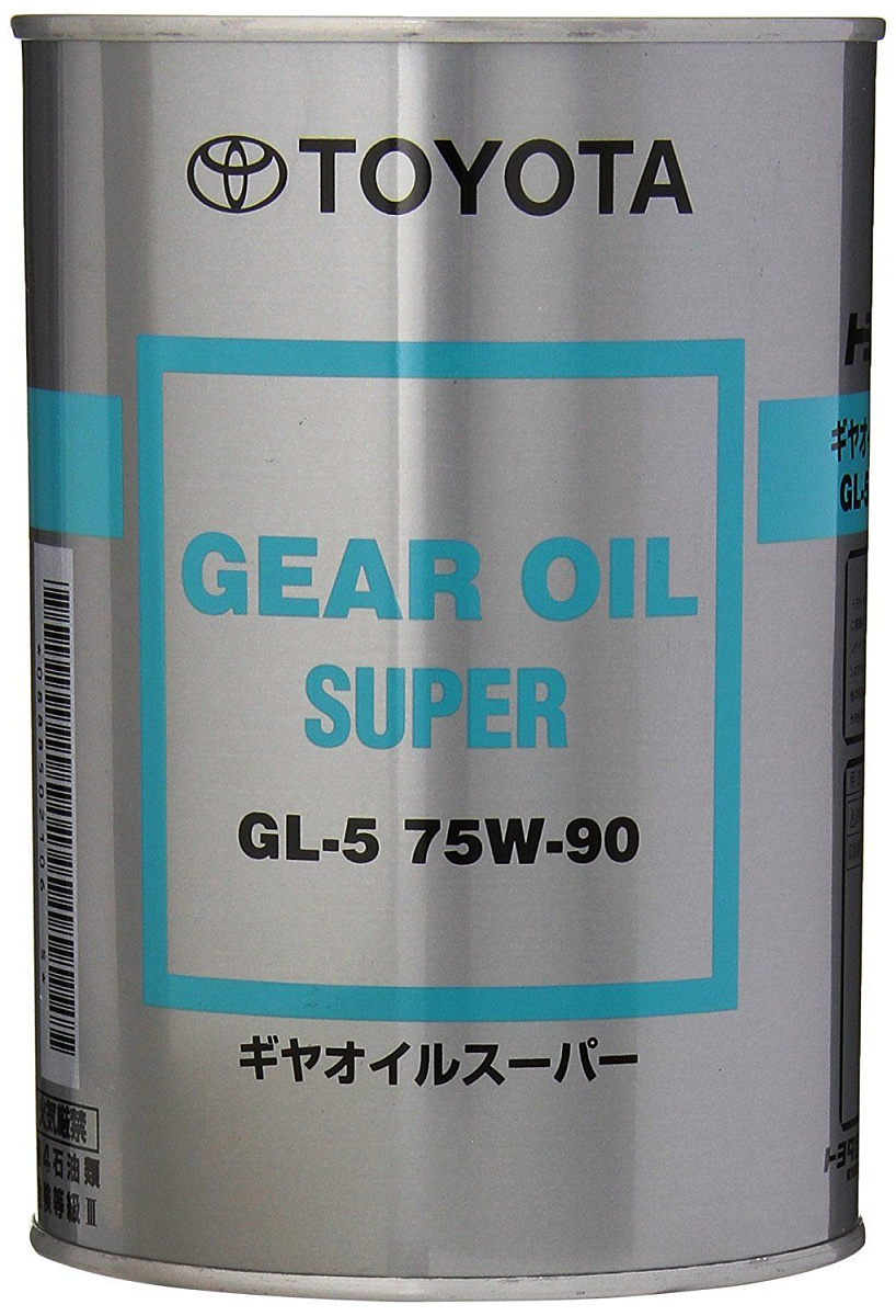 Трансмісійна олива Toyota Gear Oil Super 75W-90 GL-5 1л.