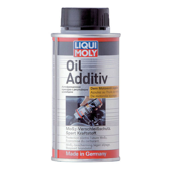 Присадка в моторну оливу LIQUI MOLY Oil Additiv антифрикційна з дисульфідом молібдену 125 мл (3901)